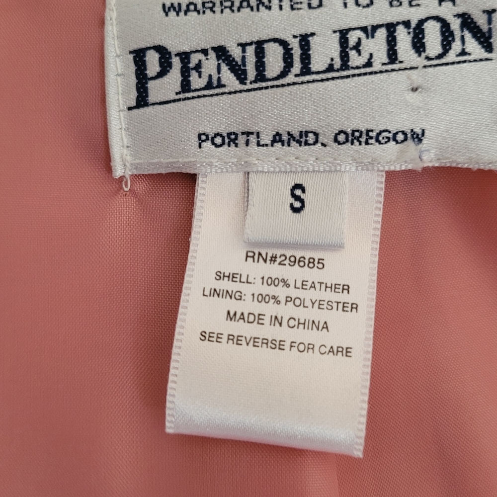 Pendleton Leather Jacket - image 3